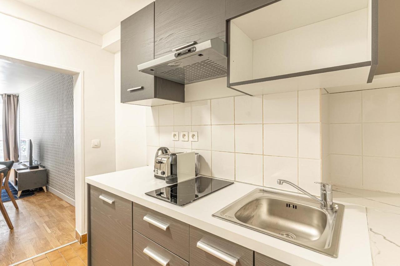 142 - Urban Pretty Flat In Montorgueil Apartment ปารีส ภายนอก รูปภาพ